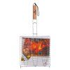 opékač na 3 ryby 54x27x27cm BBQ, dřev. rukojeť