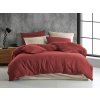 Mušelínové povlečení 140x200, 70x90 cm vínové
