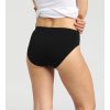 DIM SEAMLESS MAXI BRIEF 2x - Dámské bezešvé kalhotky 2 ks - černá - bílá (Velikost L)