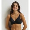 DIM DAILY MICRO FOULARD BRA - Dámská krajková podprsenka s kosticí - černá (Velikost 70 B)