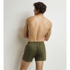 DIM COTTON STRETCH LOOSE BOXER 2x - Pánské volné boxerky 2 ks - šedá - zelená (Velikost M)