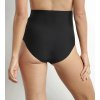 DIM MID WAIST BRIEF - Dámské formující kalhotky s vyšším pasem - černá (Velikost S)
