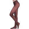 Elastické punčochové kalhoty ELLA 3 vínové (Velikost 158-100)