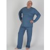 Pánské dlouhé pyžamo P BIGSTER 504 (Velikost 3XL)