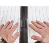 síť proti hmyzu do dveří 100x210cm BÍ suchý zip