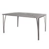 stůl zahradní 150x90x72cm ocel