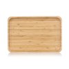 talíř servírovací 28x18,5x2cm BRILLANTE bambus