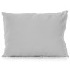 Bavlněný povlak na relaxační polštář světle šedý (Rozměr 45x120)