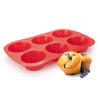 forma na muffiny 6ks 27,5x18x3,2cm silikon ČRV CULINARIA