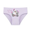 Dívčí kalhotky K840 KAČENKA FIALOVÁ (Velikost 110)