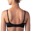 MICROFIBER SOFT CUP BRA - Dámská nevyztužená podprsenka - černá (Velikost 75 B)