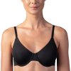 MICROFIBER SOFT CUP BRA - Dámská nevyztužená podprsenka - černá (Velikost 75 B)