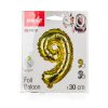 balónek nafukovací č.9, 30cm, folie MY PARTY
