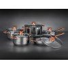 sada nádobí 10díl. nerez/měď SWING Copper