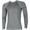 Tričko pánské SOLID 01 thermo ČERNO-ŠEDÉ (Velikost XL, Barva černá)