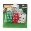 kostky hrací mix barev (18ks)