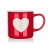 hrnek 350ml WHITE HEART keramický