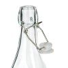 láhev s pákovým uzávěrem 500ml hranatá skleněná YARA