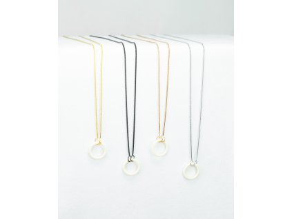 Náhrdelník Karma béžová