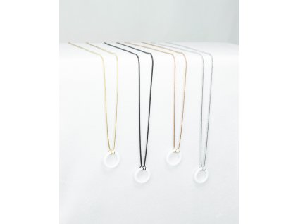 Náhrdelník Karma bílá