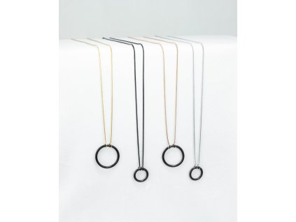 Náhrdelník Karma černá