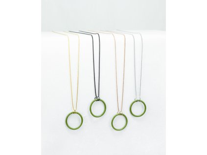 Náhrdelník Karma zelená