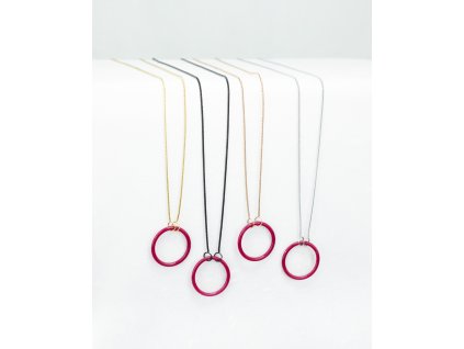 Náhrdelník Karma vínová