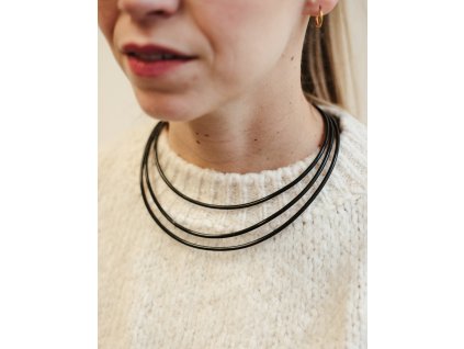 Náhrdelník Simply černý