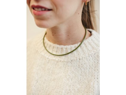 Náhrdelník Simply zelený