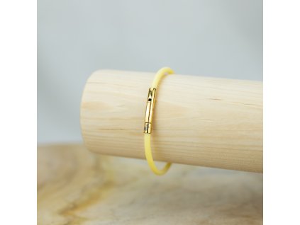 Náramek Simply žlutý