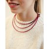 Náhrdelník Simply - vínový