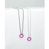 Náhrdelník Karma purpurová