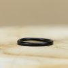 Prstýnek Single - černý