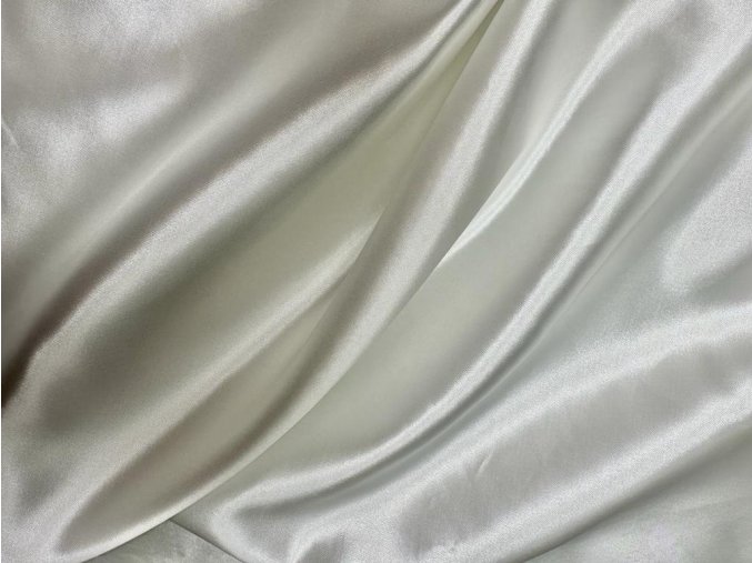 Taft-organza bílá, ivory