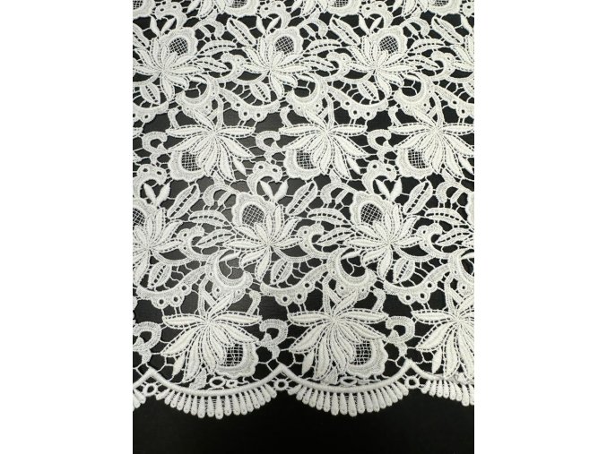 Svatební krajka Macramé Michaela, ivory