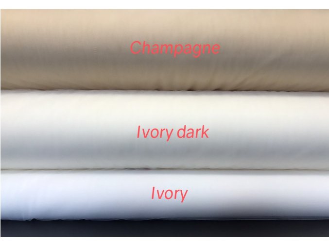 Tyl classic ivory dark 3m