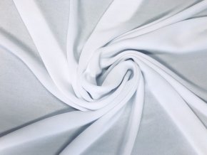 Šifon svatební, bílý - zbytek 2,2 m