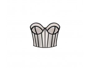 Střih na korzetový živůtek PDF