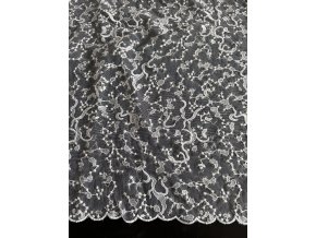 Svatební krajka Zara bílá