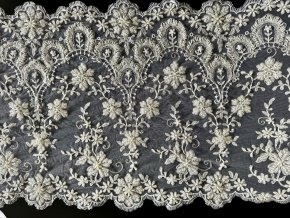 Svatební krajka Silvia ivory