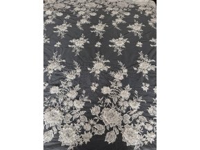 Svatební 3D krajka Věra ivory