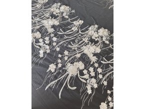 Svatební krajka 3D Kristýna ivory