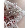 Krajkový pruh typu "macrame" 12,5 cm