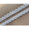 Krajkový lem úzký typu "macrame" 10 mm