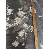 Organza s potiskem off-white