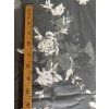 Organza s potiskem off-white
