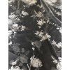 Organza s potiskem off-white