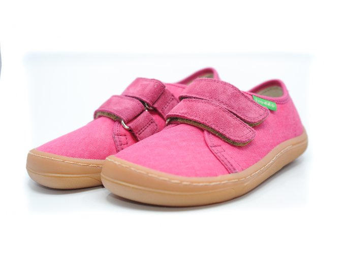 Froddo Barefoot Plátenky Fuchsia