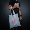 Light woven tote bag