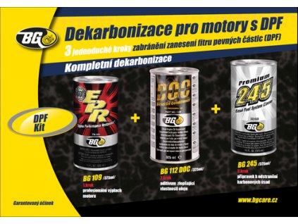 BG 6575 KIT dekarbonizace naftových motorů